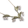 Lily of the valley necklace by Michael Michaud