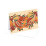 Pomegranates and citrus Christmas cards (pack of 8)