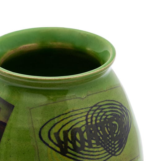 Vortex, Rave Culture Theory vase by Clink Street Ceramics