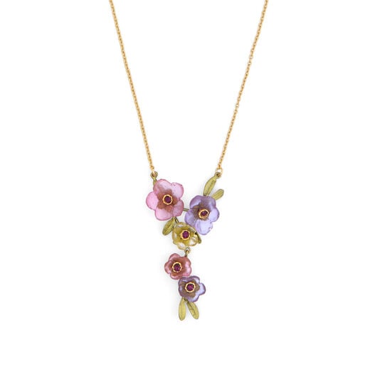 French bouquet necklace by Michael Michaud