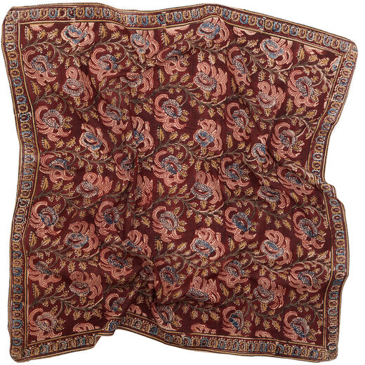 Red Kalamkari scarf