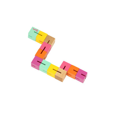 Twisty wooden blocks
