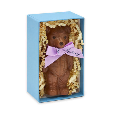 Milk chocolate bear