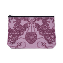 Victorian Jewels pink cotton pouch by Jessie Bayliss