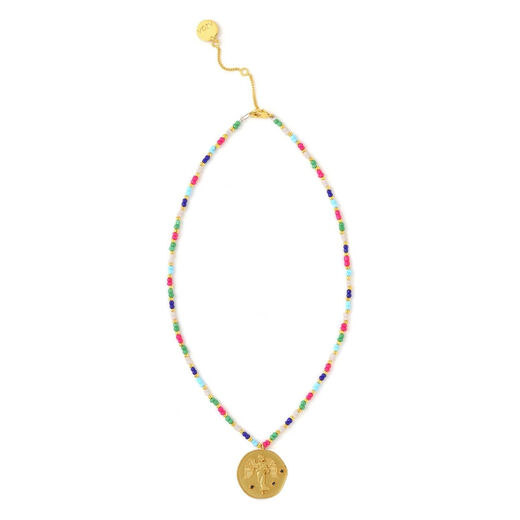 Virgo zodiac necklace by Azga