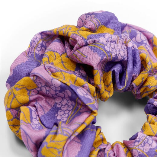 E.A. S&eacute;guy purple foliage scrunchie
