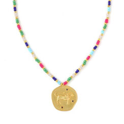Leo zodiac necklace by Azga