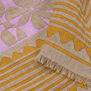 Geometric block print scarf