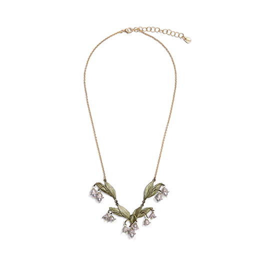 Lily of the valley necklace by Michael Michaud