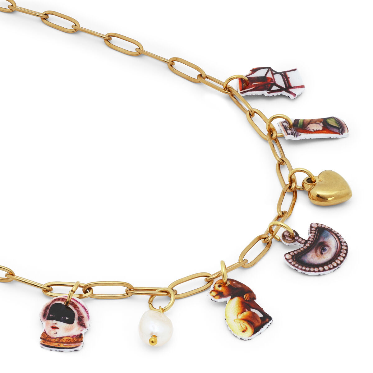 Memories of a Chair charm necklace by Pindex Studio | Jewellery