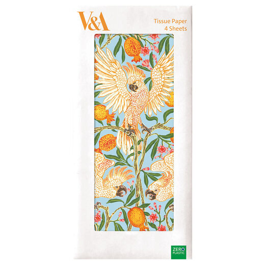 Walter Crane Cockatoo tissue paper