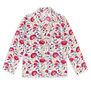 Pink floral cotton lounge set