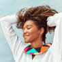 Multicolour basket collar necklace by Inzuki