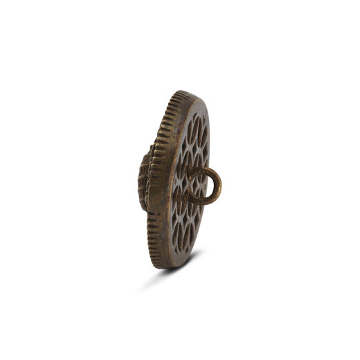 Scorpio coat button