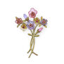 French bouquet brooch by Michael Michaud
