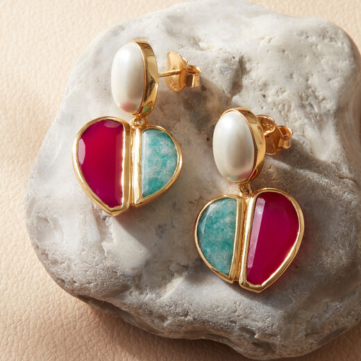 Amazonite earrings by Carousel Jewels