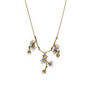 Forget-me-not pearl necklace by Michael Michaud