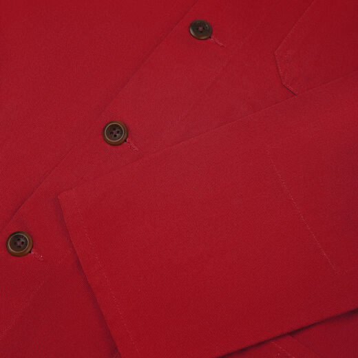 Berry red overshirt for life by Uskees - L