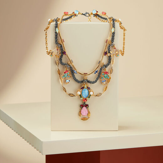 Neo Victoriana statement necklace by VICKISARGE