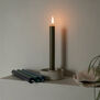 Olive dinner candle