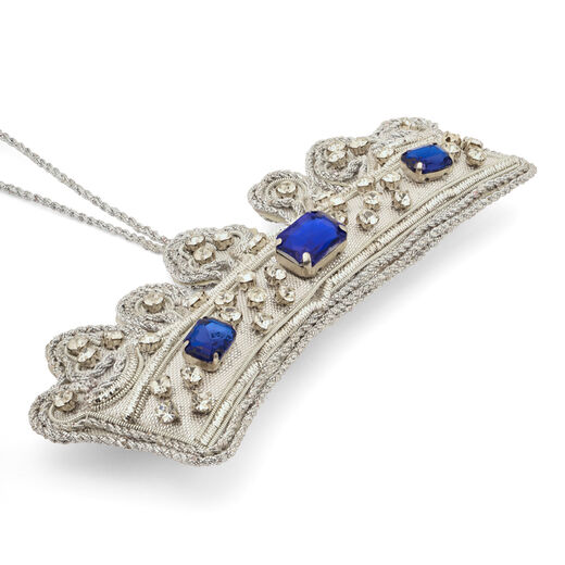 Bespoke sapphire coronet decoration