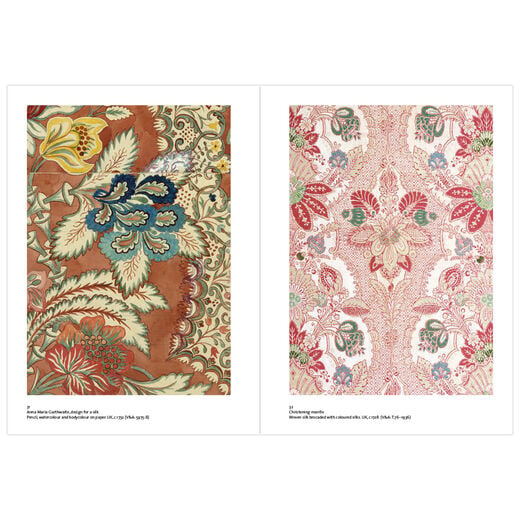 V&A pattern Spitalfields silks new edition