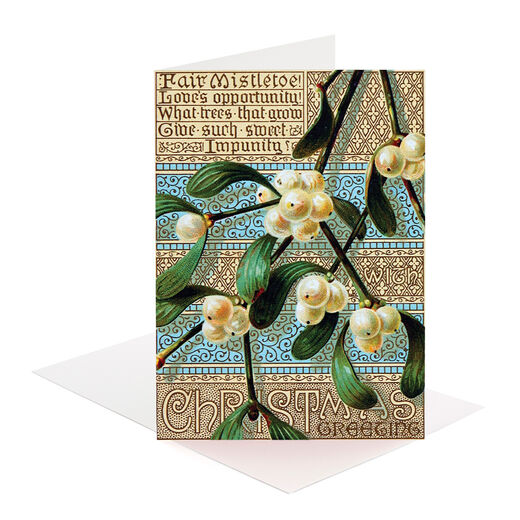 Fair Mistletoe! Christmas cards (pack of 8)