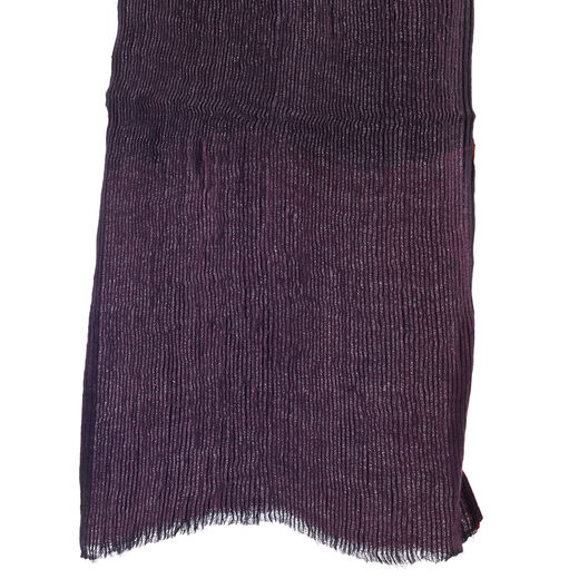 Ombre shibori wool scarf