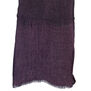 Ombre shibori wool scarf