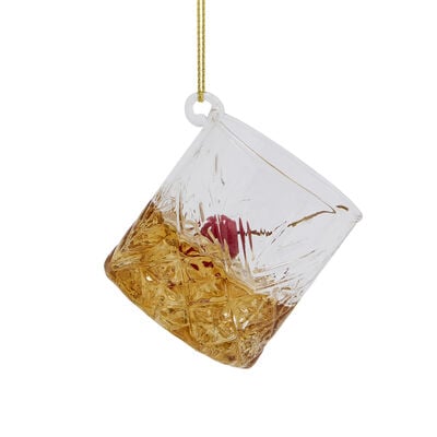 Whisky sour Christmas decoration