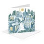 Eric Ravilious Winter Village Christmas cards (pack of 12)