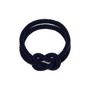 Blue navi knot bracelet with pote glass beads
