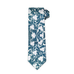 Blue marble tie