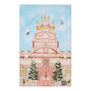 V&A Christmas tea towel by Polly Fern