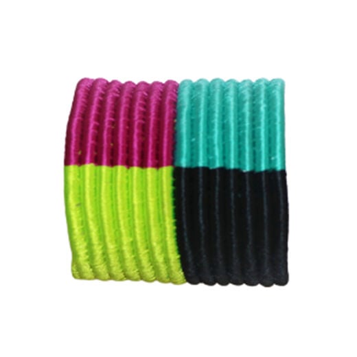 Multicolour checkered bangle by Inzuki