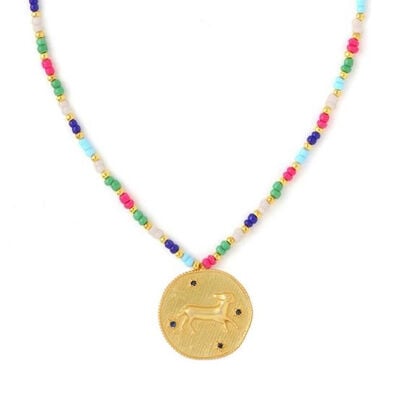 Zodiac necklaces by Azga