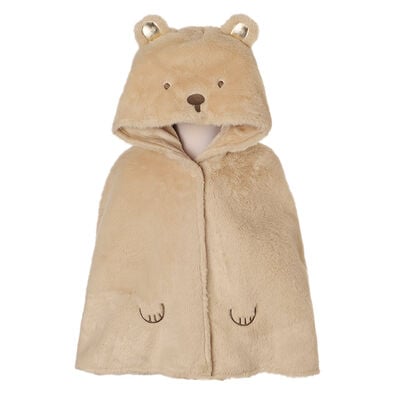 Bear fluffy cape