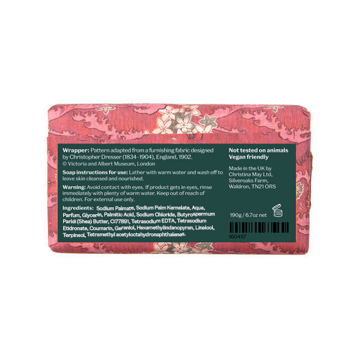 V&A cherry blossom and spice soap