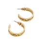 Blackberry hoop earrings by Fable England