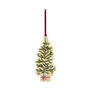 Christmas tree wooden decoration by Polly Fern