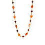 Carnelian and garnet rosary necklace by Mirabelle