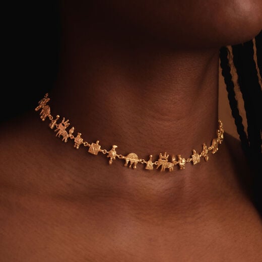 Fairground choker necklace by Ruby Jack