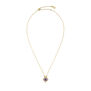 Pink evil eye necklace by Ottoman Hands