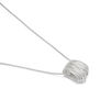 Silver wire wrapped Neptune necklace by Black & Sigi