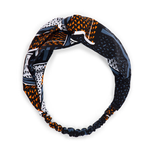 Deji wax print cotton headband