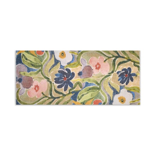 Tropical flower scarf