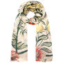 Anna Garthwaite floral modal scarf