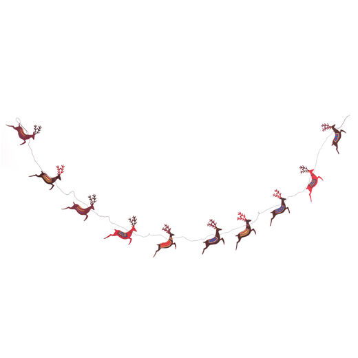 Reindeer garland