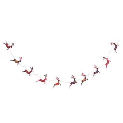 Reindeer garland