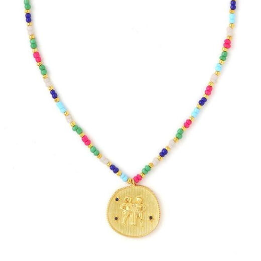 Zodiac necklaces by Azga